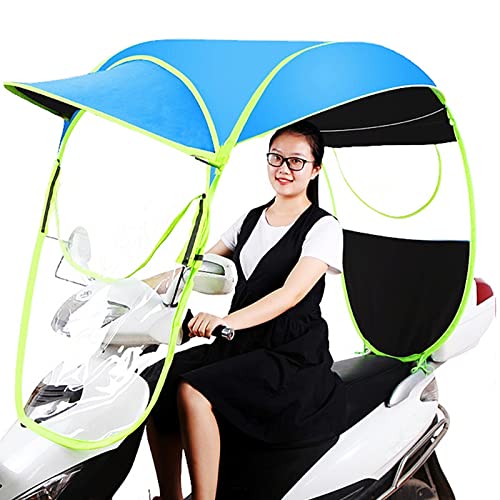 E-bike Carport Awning Canopy Storage Battery Car Motorcycle Rain Shelter Transparent Umbrella Carport