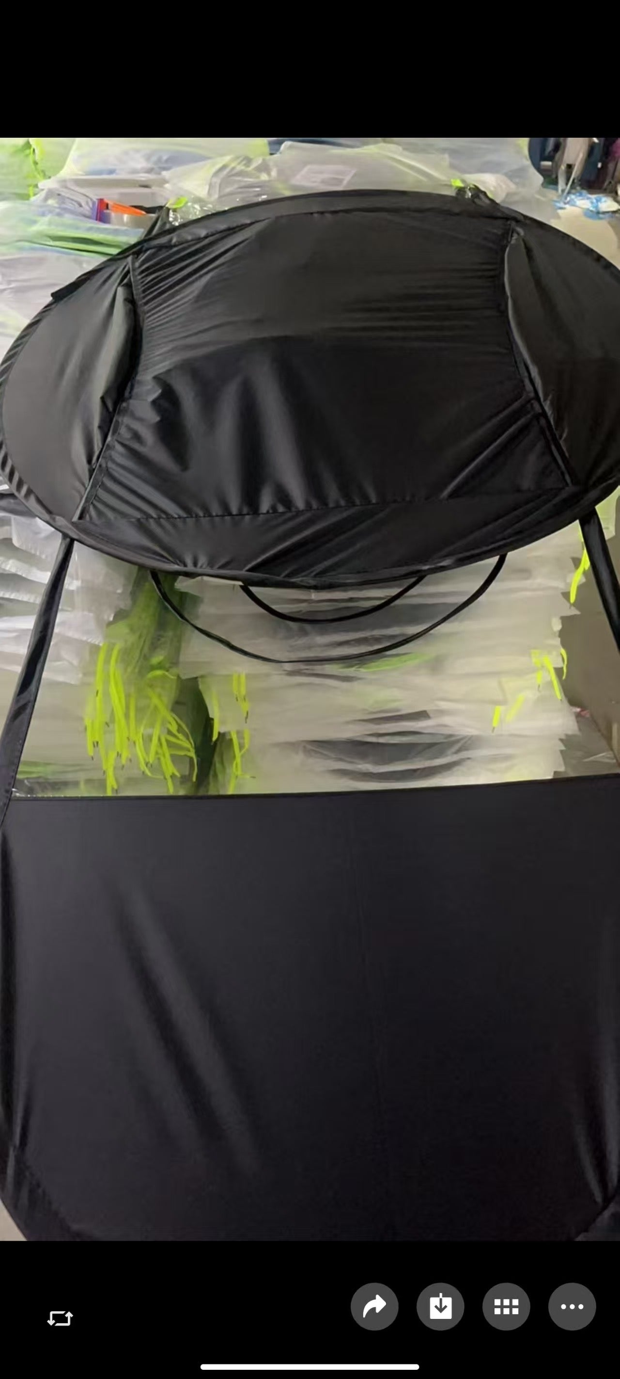 Full-Coverage Windproof Canopy for E-Bikes & Mopeds