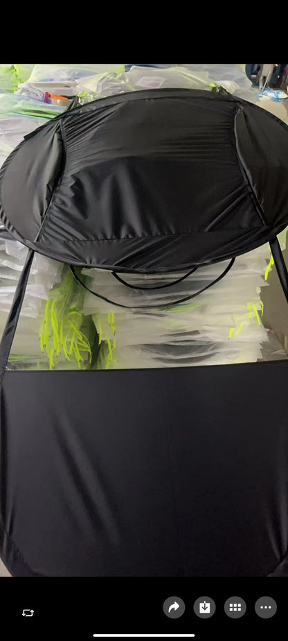 Full-Coverage Windproof Canopy for E-Bikes & Mopeds