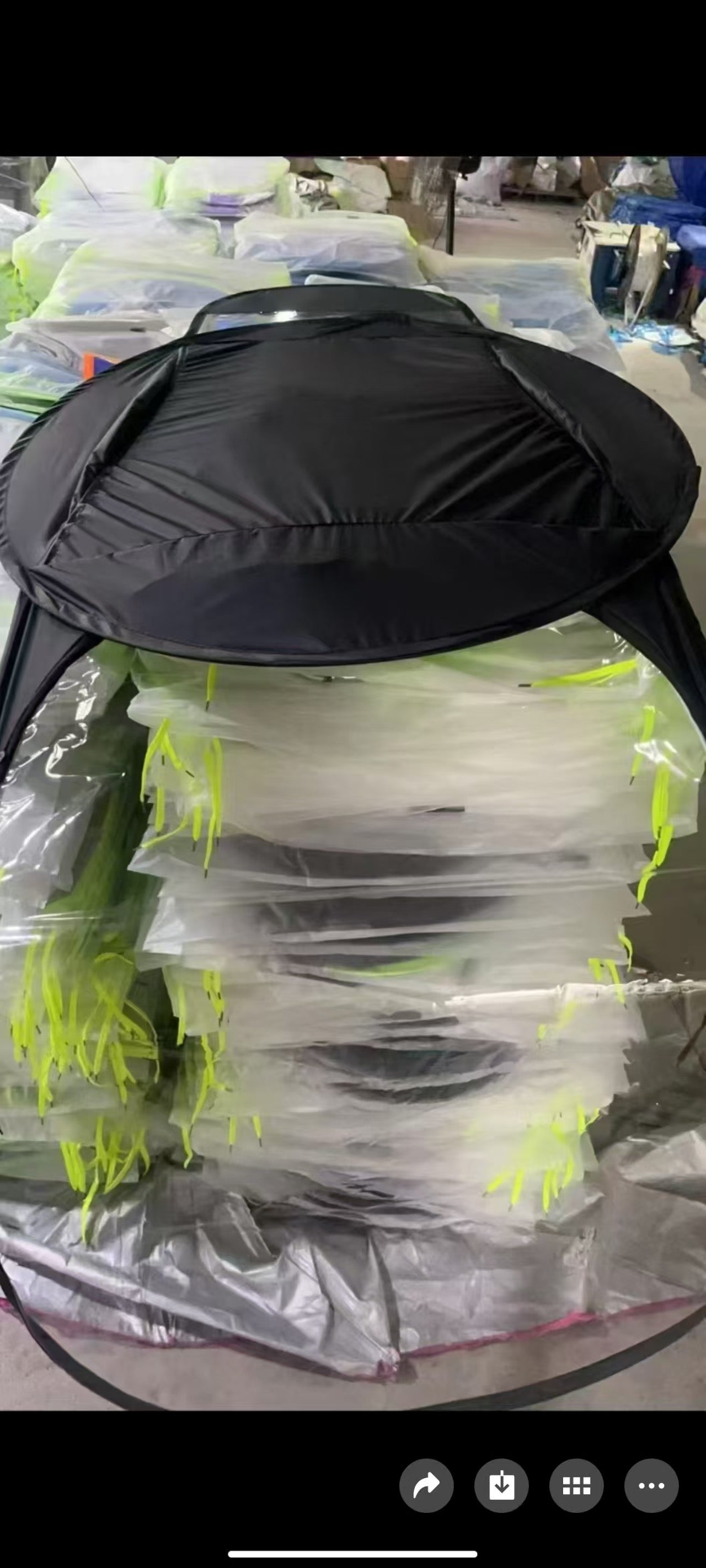 Full-Coverage Windproof Canopy for E-Bikes & Mopeds